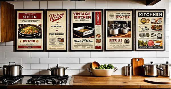Affiche cuisine vintage : des designs qui font la différence