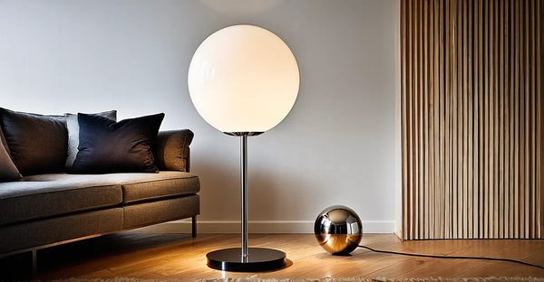 Lampadaire boule : une touche de modernité pour votre intérieur