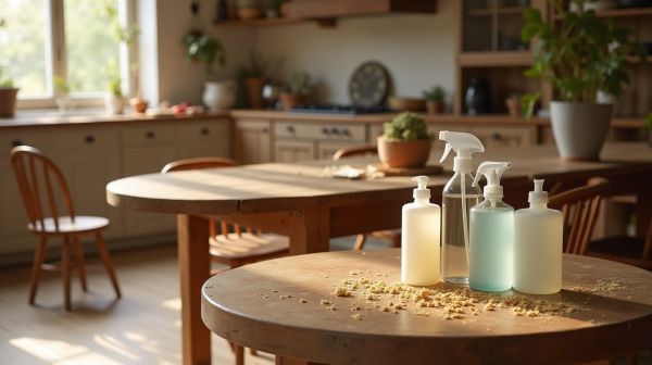 L'entretien de votre cuisine en bois avec des produits efficaces