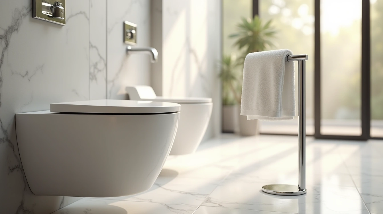 Design et matériaux : créer son ambiance autour du porte-serviettes sur pied